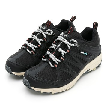 戶外多功能防水透濕系列健走女鞋-全黑