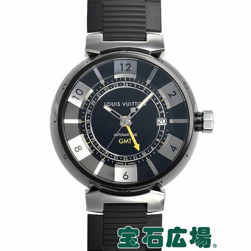 ルイ ヴィトン Louis Vuitton 中古 タンブール イン ブラックｇｍｔ Q113ko 中古 メンズ 腕時計 通販 Lineポイント最大0 5 Get Lineショッピング