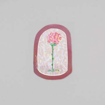 小王子 貼紙－玫瑰