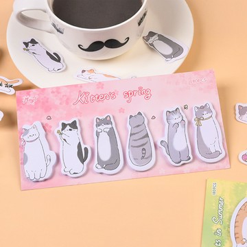 四季貓咪便利貼【4季可選】180張 N次貼 MEMO紙 備忘錄 索引貼 便條紙 標籤 便利貼 標籤貼 標籤便利貼 分類 貓咪 索引標籤