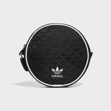 Adidas 愛迪達 Round Bag IT7388 側背包 肩背 斜背 黑 小圓包 仿皮革 穿搭