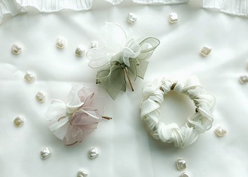 8way 三件套【啞光】無痕髮圈 髮夾