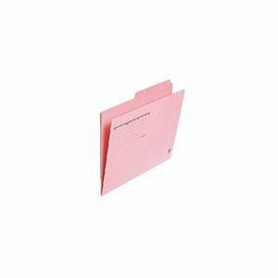 安い取扱店 （まとめ）プラス カットフォルダー 2山 FL-062IF A4 桃 10