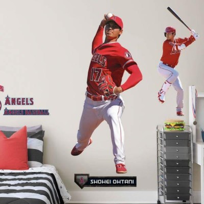 Fathead 】エンゼルス 大谷翔平 等身大 ステッカー MLB 公式