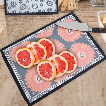 韓國製PAWIE華麗止滑砧板-XL