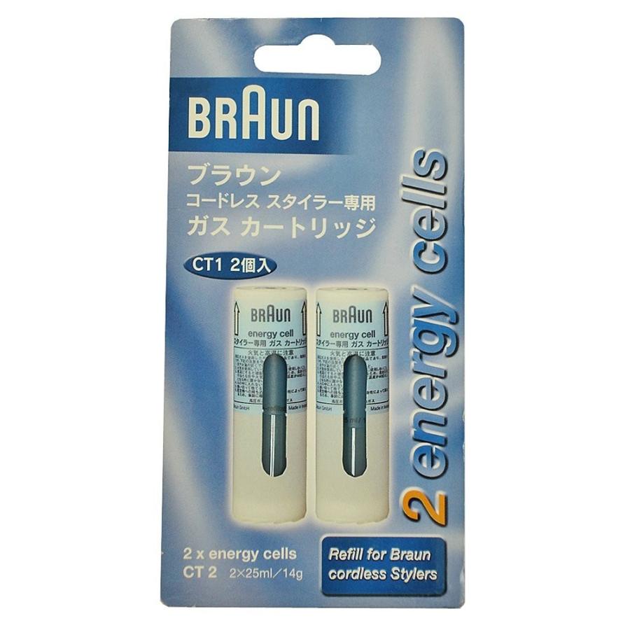 Braun ヘアーアイロン 専用ガスカートリッジ CT2 | LINEブランド