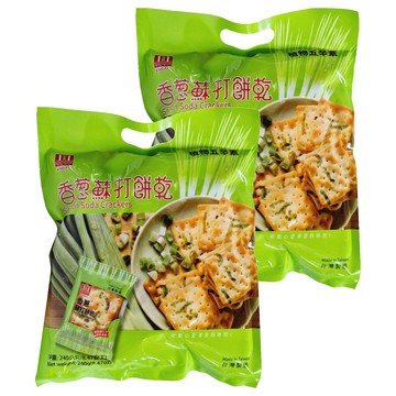 安堡 香蔥蘇打餅乾  240g  2袋