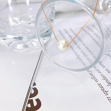 14K | 法式浪漫珍珠_項鍊