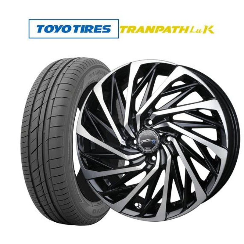 165/50R16 タイヤホイールセット トランパスLuK 4本 - タイヤ、ホイール