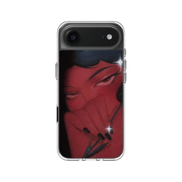 iPhone Air Clear Case（相機按鈕） 透明 - Janice Sung - 晝