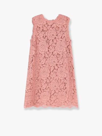 A line dg floral lace dress - DOLCE & GABBANA - gender_Woman