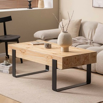 免運/公司貨 茶幾 原木茶幾 實木茶几 侘寂風實木茶幾 原木茶桌北歐中古風茶臺家用客廳民宿木墩現代簡約 可開發票 全館五折 工廠現貨直銷 新品特價 z10252