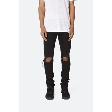 【日貨代購CITY】MNML LA 激似 小賈 著用 M1 DENIM 刀割 破壞 丹寧 黑色 現貨