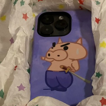 佐衛門豬豬蘋果17pro韓系手機殼iPhone16菲林15二合一14雙層1312x