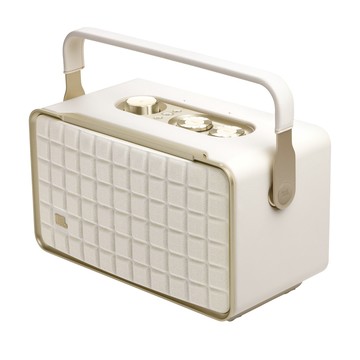 JBL Authentics 300 可攜式語音無線串流藍牙音響(白色)