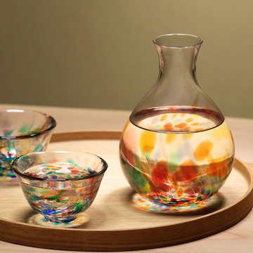 日本津輕 青森夏風一壺兩杯禮盒組 清酒杯 清酒壺 Drinkeat 金益合