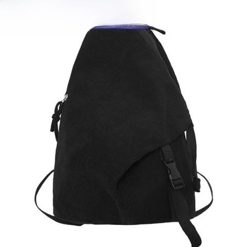 日本初中書包女大學小眾生設計生感背生包高中生復古簡約不規則雙