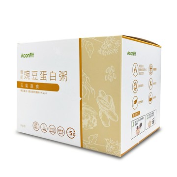 熱量不到150大卡✅【AconFit】高機能豌豆蛋白粥 7包 元氣蔬食 田園蔬食(SHOPPING99)