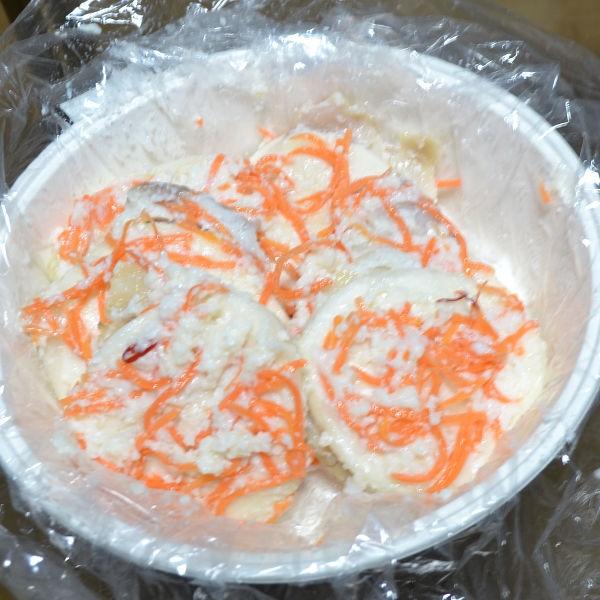 富山の冬の味　かぶら寿し　　ぶり　丸型小地元用　三和食品