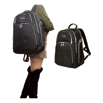 ~雪黛屋~YESON 後背包耐磨胸腰釦大容量可A4資夾電腦二層主袋+外袋共七層MIT高單數防水尼龍布Y7113