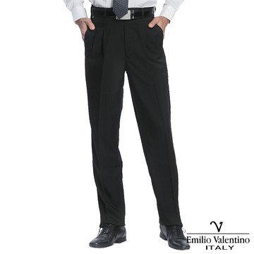 范倫提諾精品打摺西褲5009-黑38