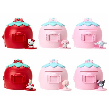Sanrio 三麗鷗 草莓屋造型存錢筒