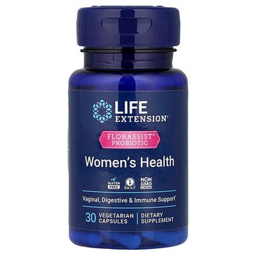 Life Extension, FLORASSIST® 益生菌，女性健康，30 粒素食膠囊