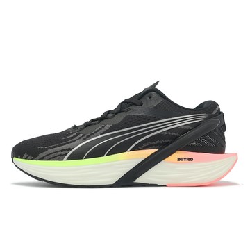 Puma 慢跑鞋 Run XX Nitro 2 Wns 女鞋 黑 銀 氮氣中底 運動鞋 37848201