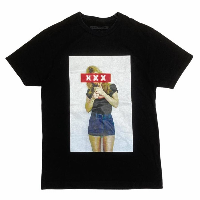 GOD SELECTION XXX KATE MOSS T shirt ケイトモス半袖Tシャツ ブラック サイズ：S (神戸元町店) 220426 |  LINEショッピング