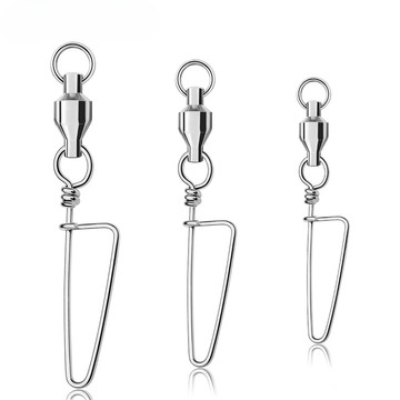 【TTFF】刀型單頭軸承轉環+弧形別針8字環連接器 散裝八字環釣魚配件漁具用品現貨批發