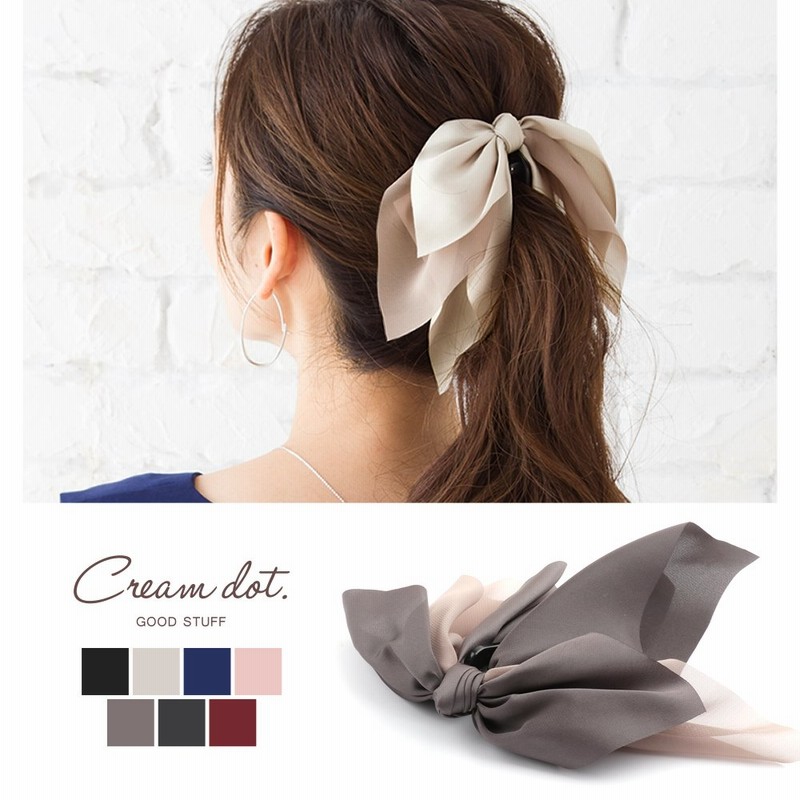 ゆうパケット バナナクリップ 大きめ しっかり リボン シフォン スカーフ ヘアクリップ ヘアアクセサリー 大人 上品 エレガント 結婚式 お呼ばれ パーティー 二次会 ブラック ベージュ ネイビー ネイビー 予約 10月上旬 ワンサイズ 通販 Lineポイント最大5 0 Get