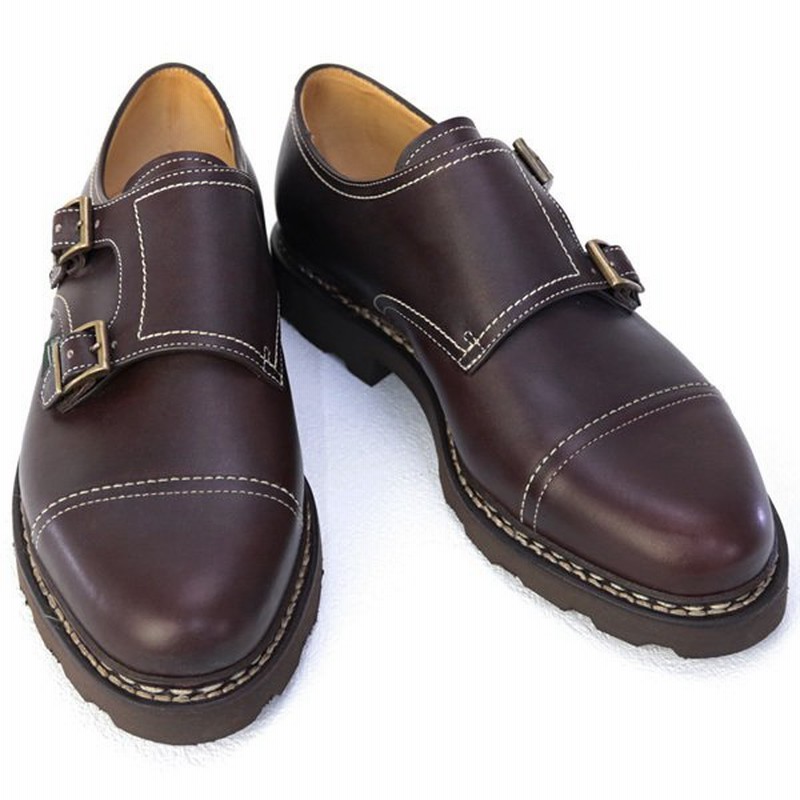 パラブーツ Paraboot 靴 メンズ William ウィリアム ビジネスシューズ ダブルモンクストラップシューズ ブラウン William Cafe 年秋冬新作 通販 Lineポイント最大0 5 Get Lineショッピング