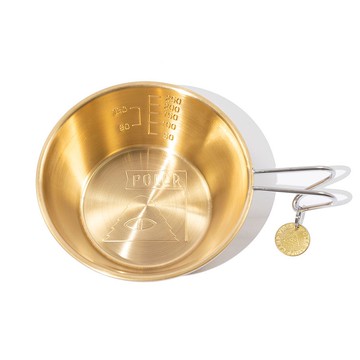 日本限定 POLER BRASS SIERRA CUP 黃銅謝拉杯 (300ml)