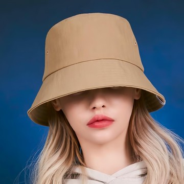 Varzar 人字紋標籤漁夫帽  淺褐色的  Free