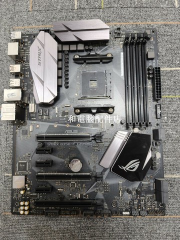 華碩ROG B350-F GAMING 主板 成色好 功能完整 接口齐全 BIOS升級 特價出售【三和電腦配件店】