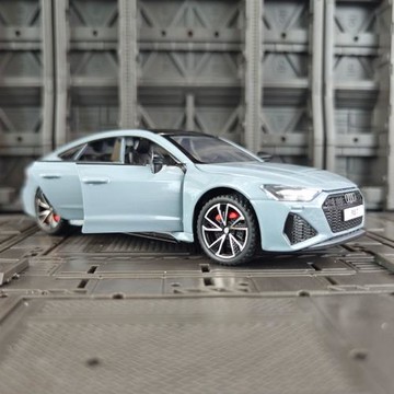 浩馳H83072仿真RS7合金車模6門可開聲光回力汽車模型擺件禮物收藏