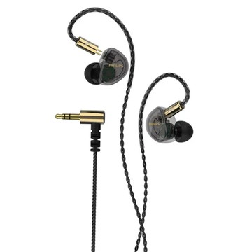 PHILIPS 飛利浦 監聽入耳式有線耳機  TAE7009BK  黑色