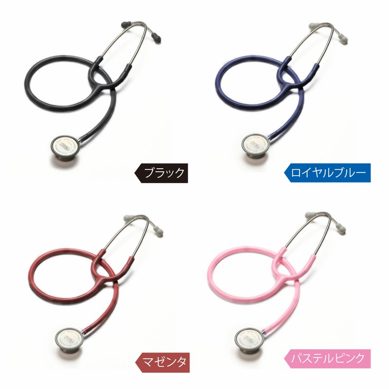 ☆超目玉】 FOCAL フォーカル 聴診器 スーパースコープ パステルピンク