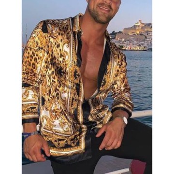 2022 Loose Long Sleeve Lapel Shirt Top 寬松長袖翻領襯衫上衣