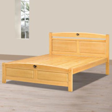 【時尚屋】[UZ6]安麗檜木5尺雙人床UZ6-97-3不含床頭櫃-床墊