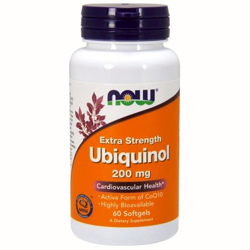 Ubiquinol Extra Strength 60 Softgels by Now Foods