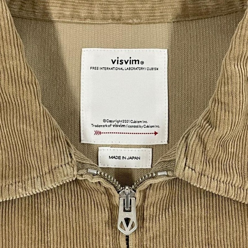 VISVIM ビズビム 品番 0124305013003 RED SUN JKT CORDS 刺繍