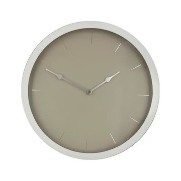 《Umbra》簡約復古掛鐘-奶油白30cm-- 壁掛 時鐘