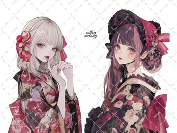 原創貼紙 no.7666 人物貼紙 原創貼紙 人物貼紙 女孩貼紙 原創人物貼紙