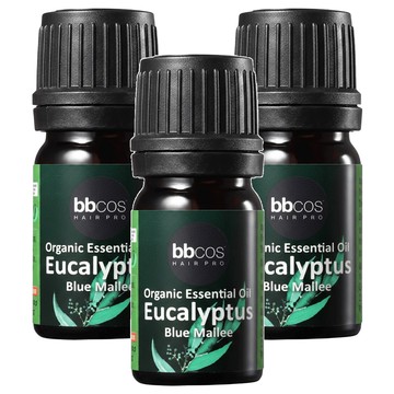bbcos 必可市 有機金鑽尤加利精油  5ml  3瓶