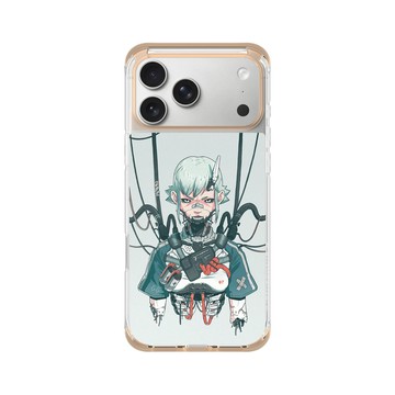 iPhone 17 Pro Max ClearX (MagSafe 兼容) 暖透橘 - Davey Perkins - 修復中