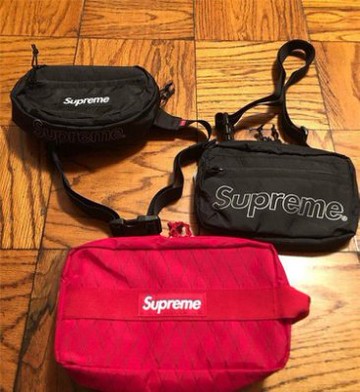 全新正品經典SUPREME 2018FW 45TH SHOULDER BAG 側背包小書包垮包推薦