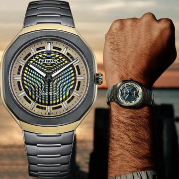 CITIZEN 星辰 限量 PHOTON 光子 光動能50周年限定手錶 開學換新季 送禮推薦-39.6mm BJ6569-59X