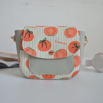 斜跨包  隨身包 側背包 手機包  紅番茄