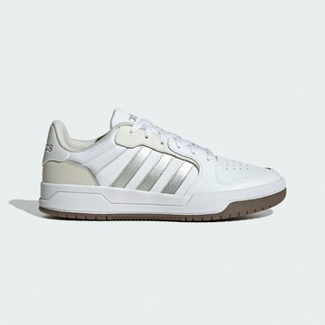 adidas 休閒鞋 Entrap 男鞋 白 銀 小白鞋 復古 低筒 愛迪達 JP9959